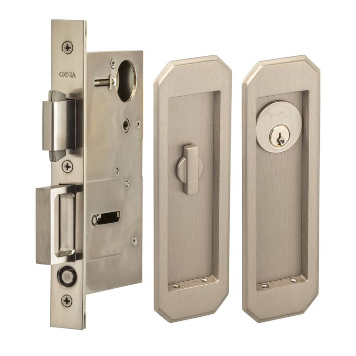 Door pocket kwikset lock nickel round satin bath locks share pckt lck rnd dr bed depot