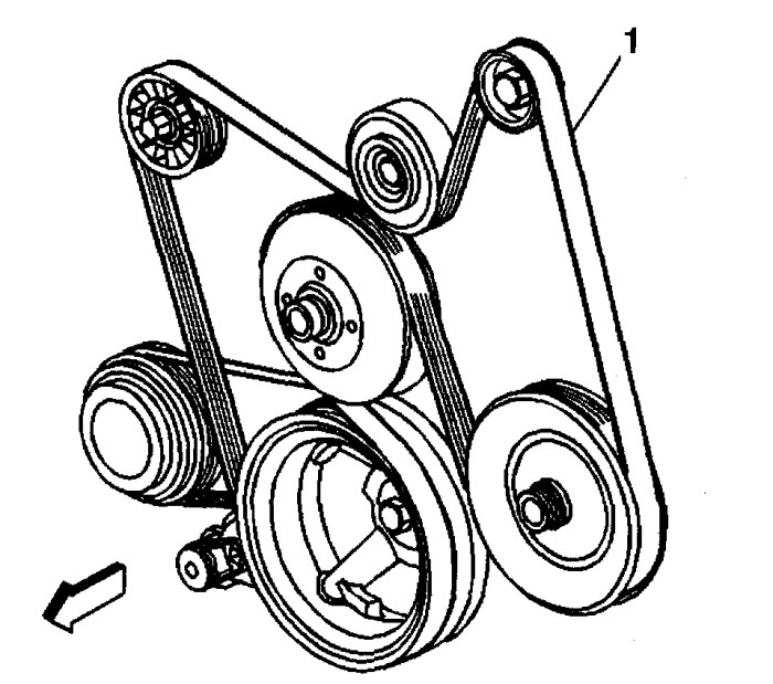 49.2.5 a/c belt replacement