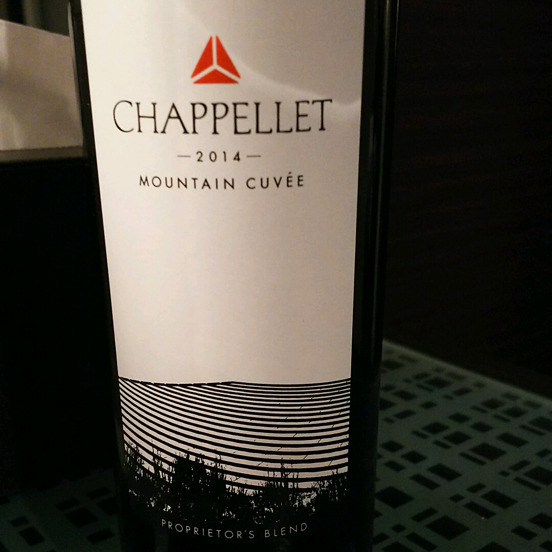 Chappellet mountain cuvee