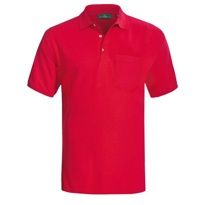 Pocket polo shirt