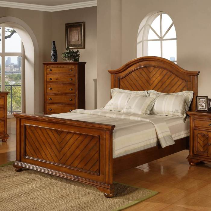 Wooden beds