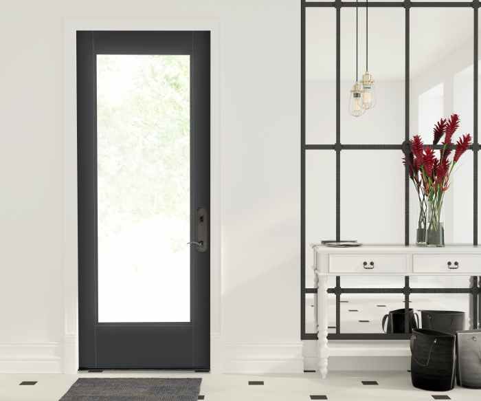 White door interior doors glazed sierra internal solid puertas glass aluminio modern doorsofdistinction baño modernas panel designs bathroom para contemporary