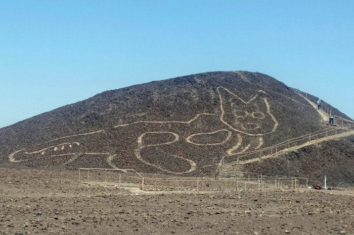 Nazca astronaut lines peru mystery space biomorph bulbous called suit human head figure man like