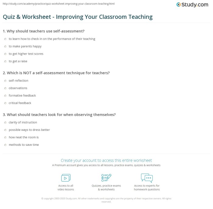 Mini Exams for Quiz Instructor-Led Quizzes Tools