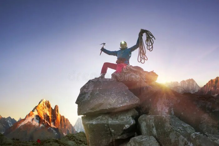 Mountain climbers work them nyt