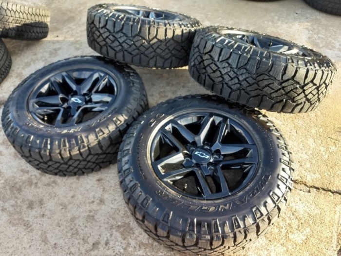 Eoem chevy trail boss wheels