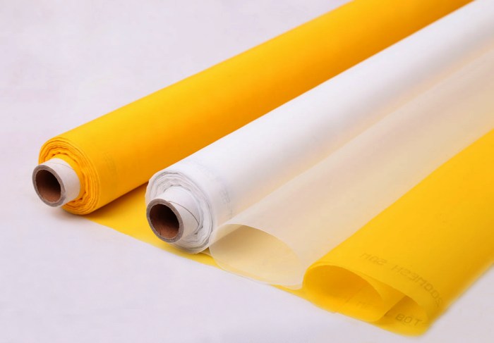 Screen printing mesh