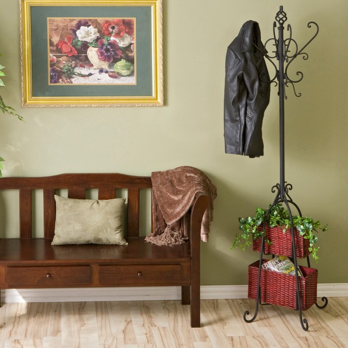 Bench hall tree styles lowes indoor shaker mission storage rack coat room wood entry sale furniture