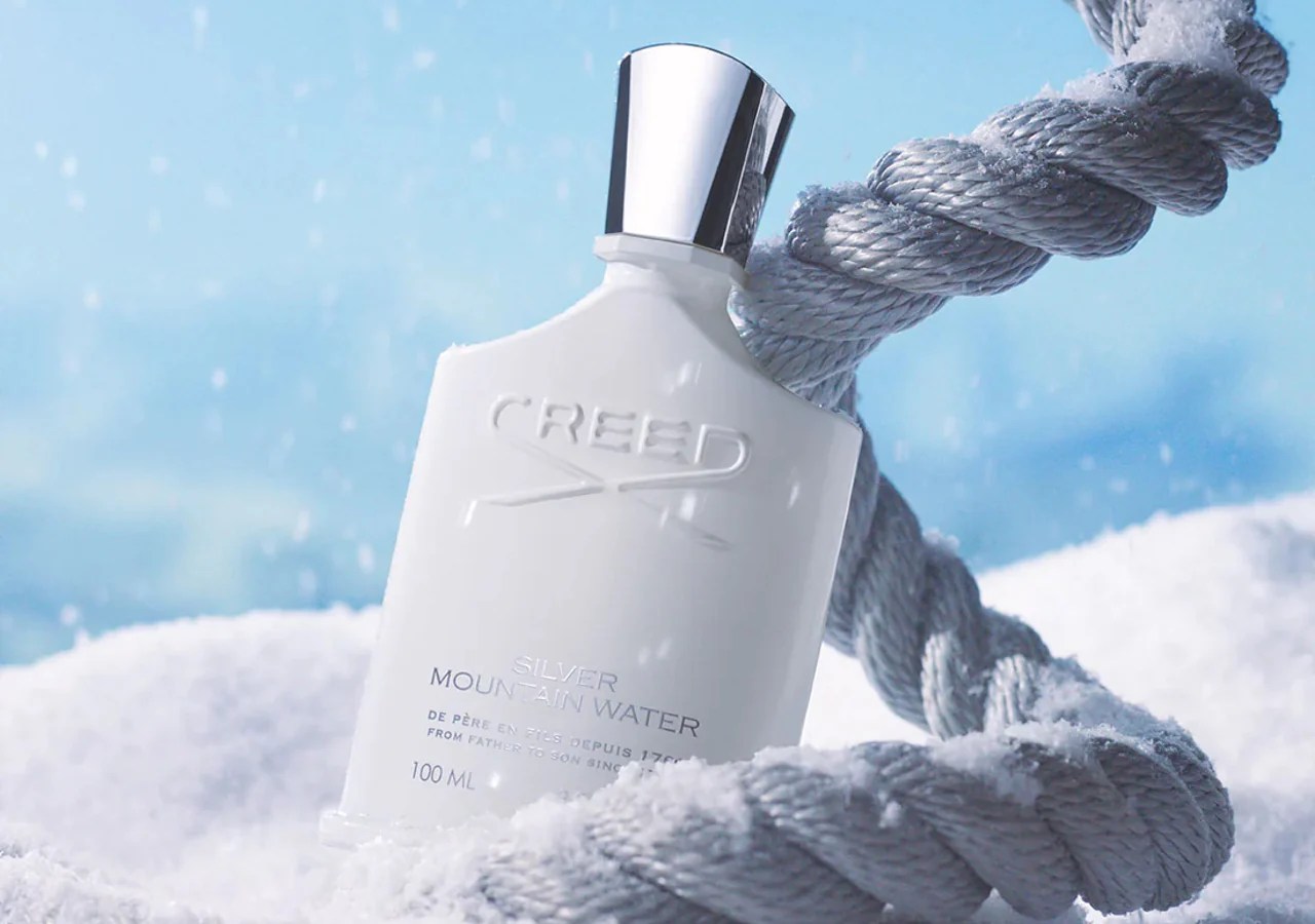 Creed silver water mountain