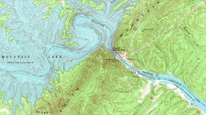 Smith lake mountain underwater town fiction fact mm