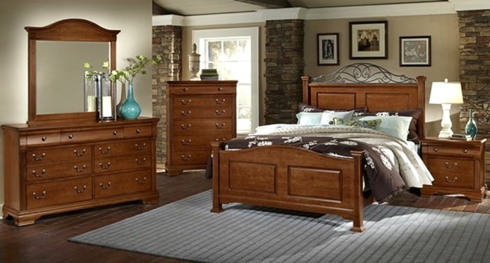 Solid wood bedroom furniture