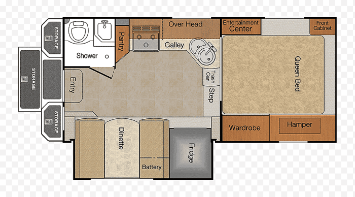 Floor nomad 1999 joey floorplans airstream