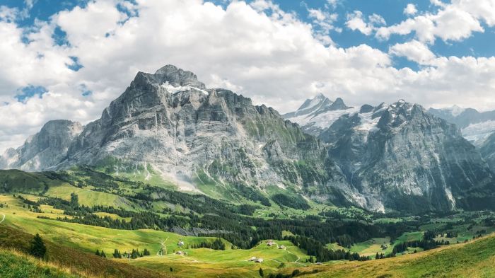 Switzerland scenery alps