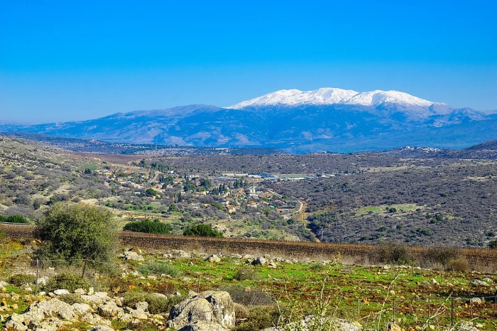 Mountains in israel