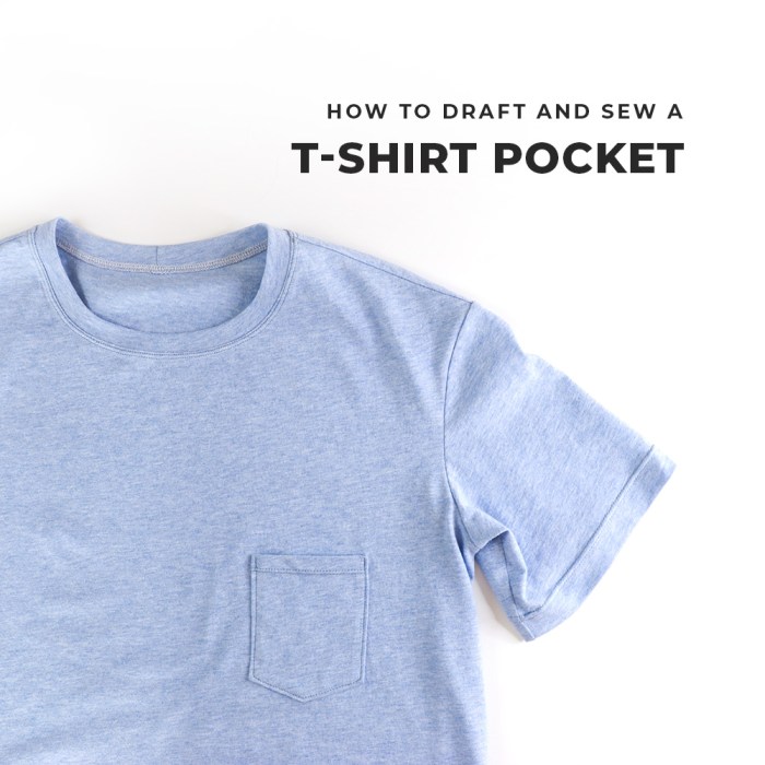 Pocket tee shirt