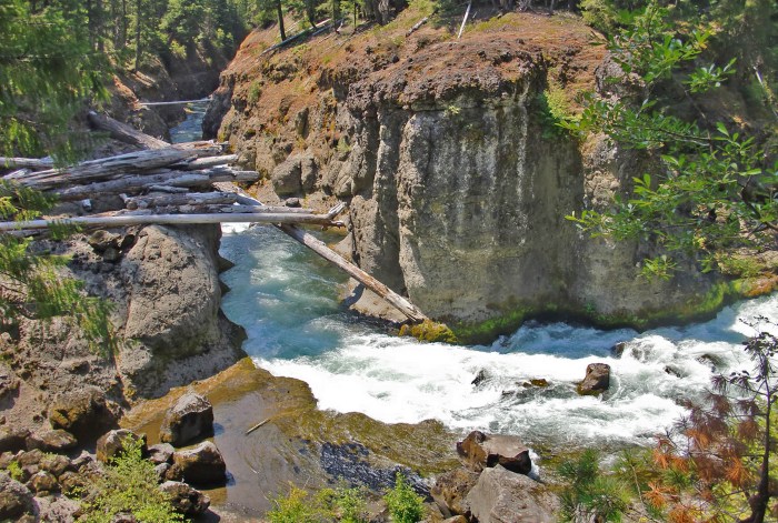 When rogue river was dynamited