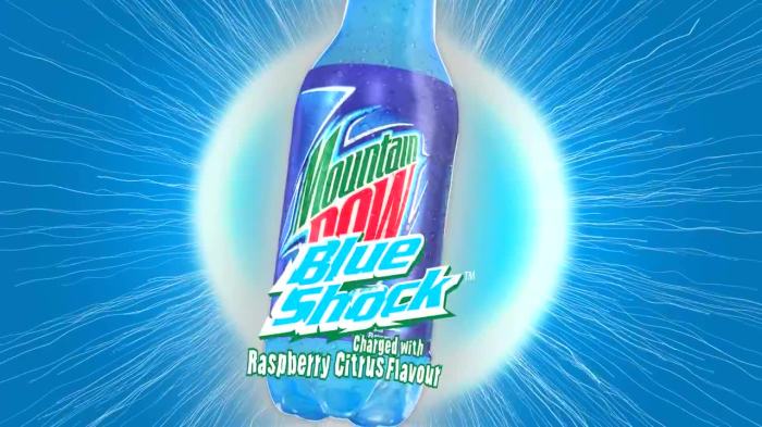 Mountain dew blue shock