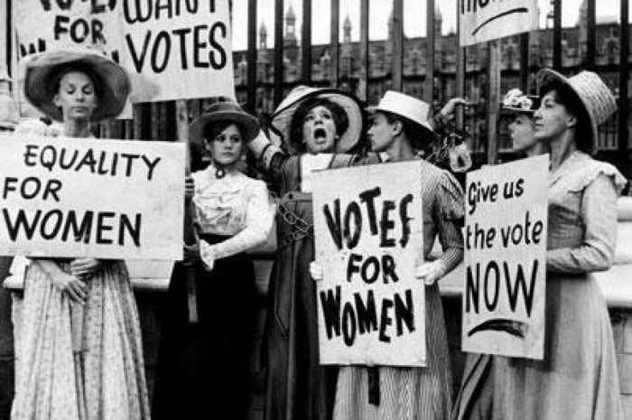 Suffrage women suffragettes woman 1912