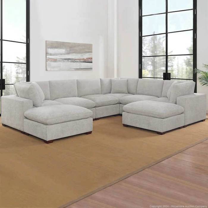 Feather sectional