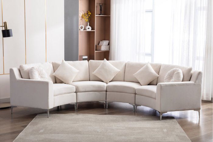 Feather sectional