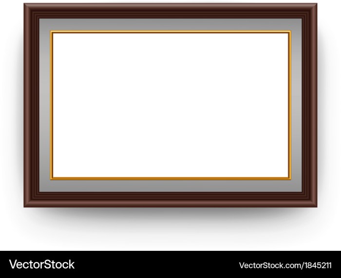 Large wooden frame