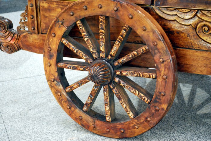 Wooden wheel