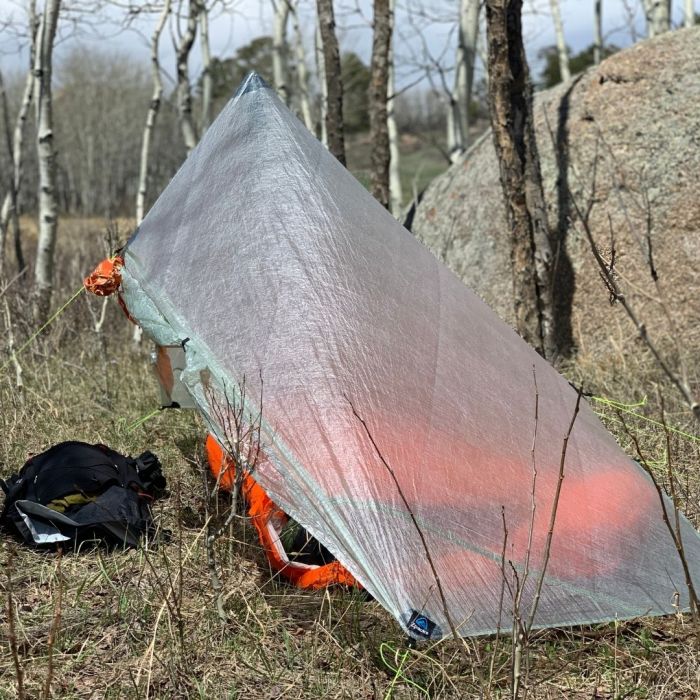 Hexamid pocket tarp winds